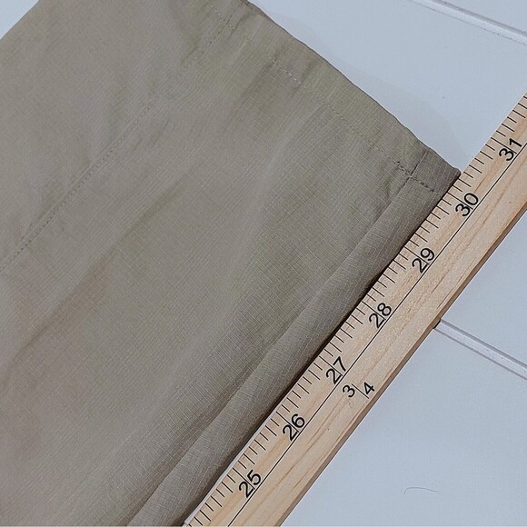 Columbia Women's Medium PFG Roll Up Pants Reg. Beige Omni Shade Hiking - Picture 12 of 12